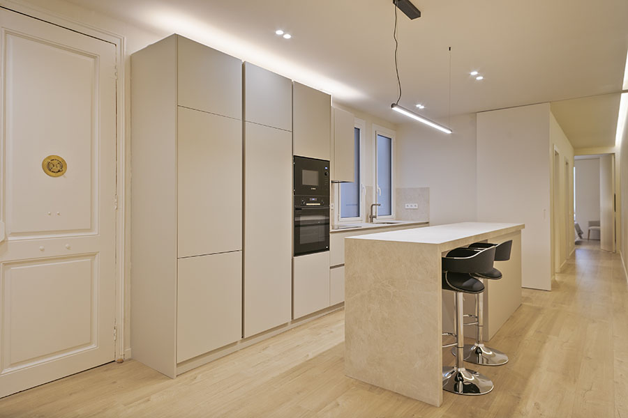 Reforma de interiores en Barcelona
