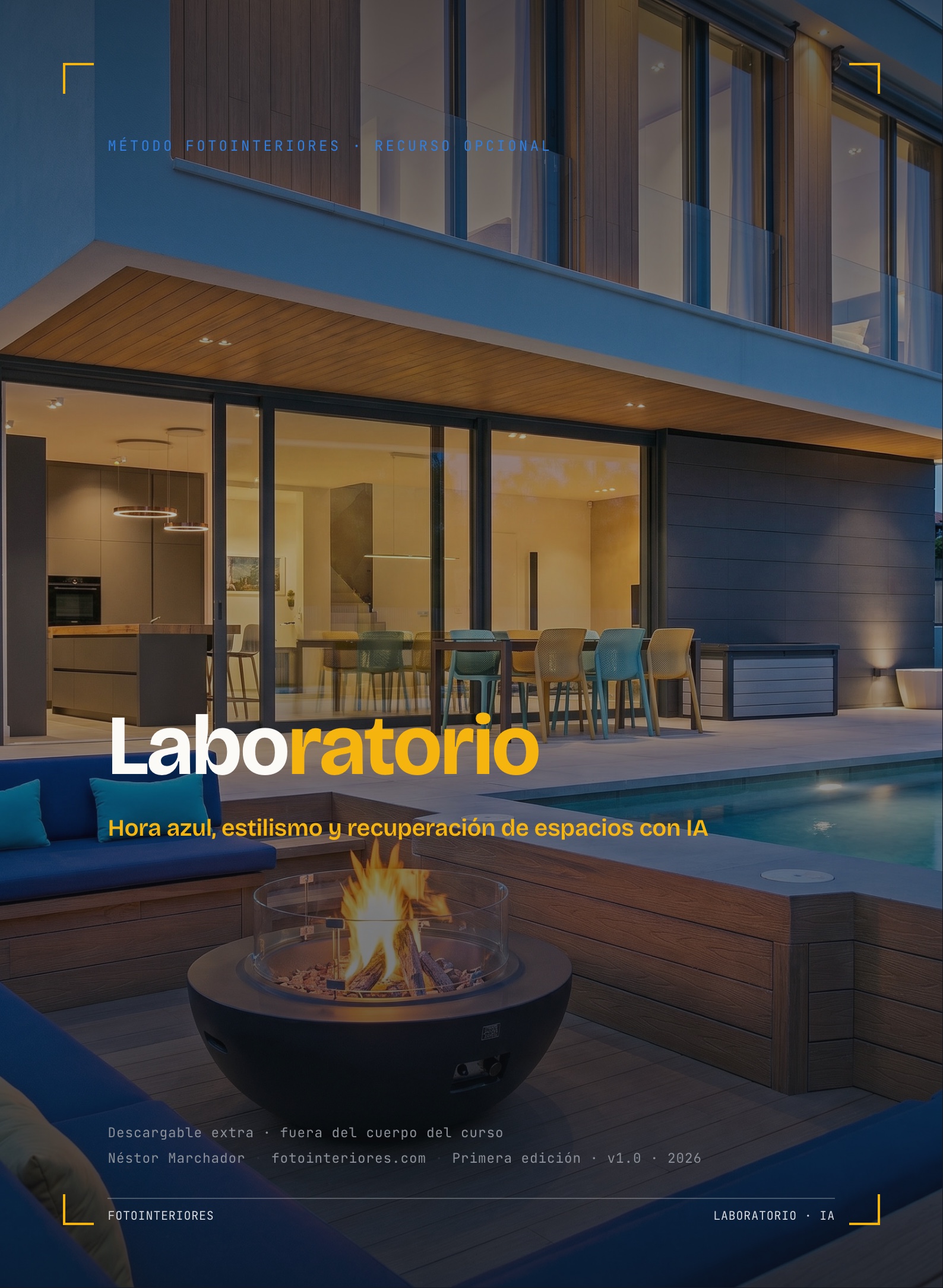 Laboratorio de IA — hora azul, estilismo y recuperación