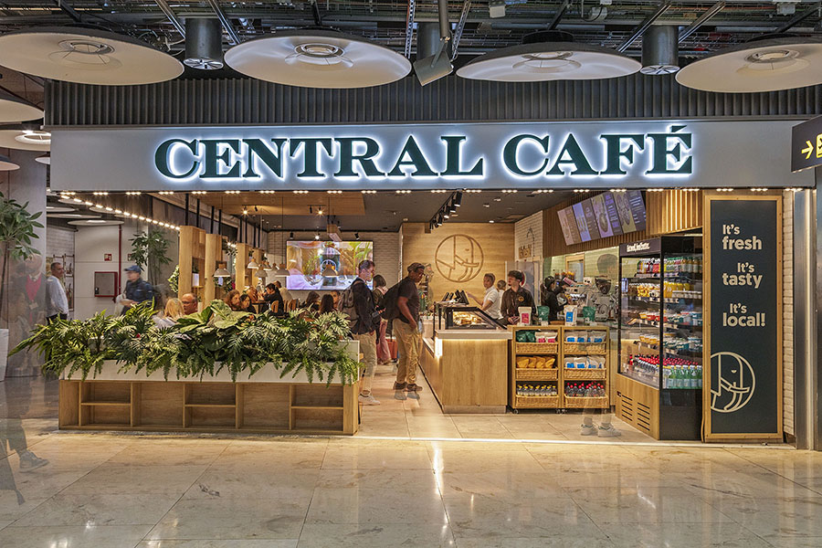 Fotografía de restauración en Madrid-Barajas: Central Café